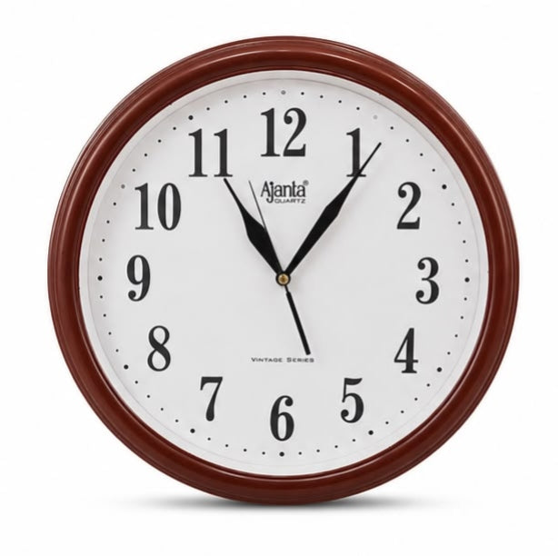 Heritage Vintage Wooden Finish Wall Clock