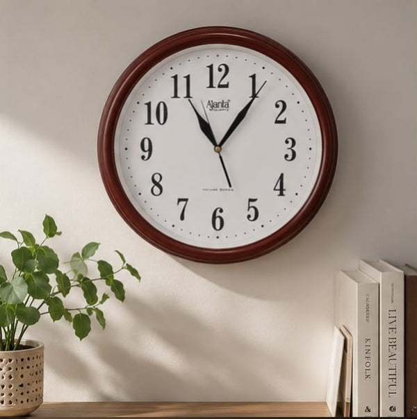 Heritage Vintage Wooden Finish Wall Clock